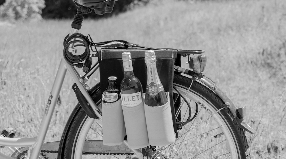 Transportmittel für Flaschen