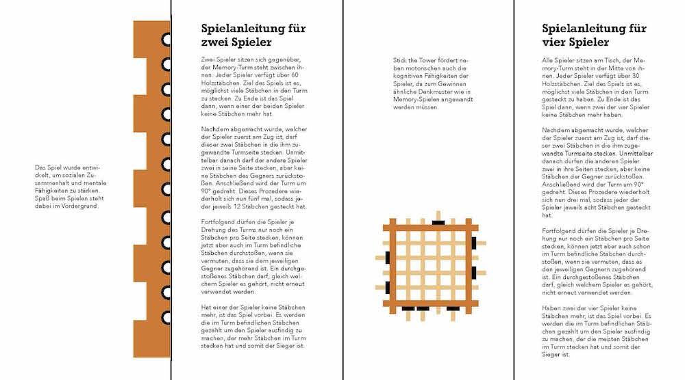 Anleitung von Stick the Tower