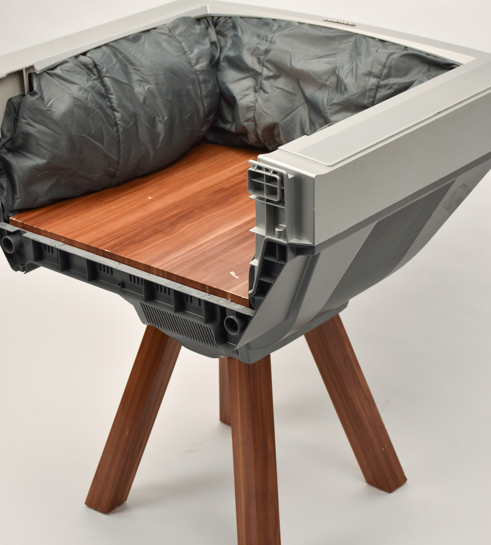 Anschnitt Röhren-Chair