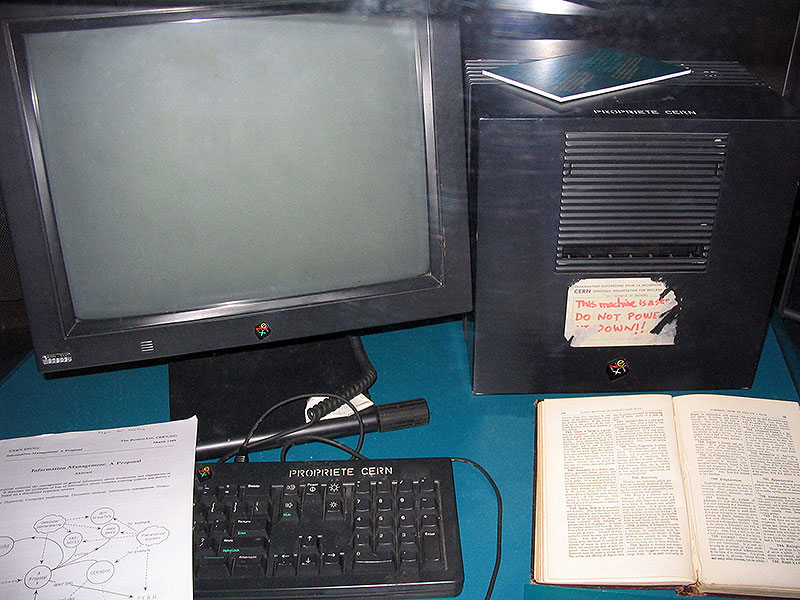 Foto des ersten Webserver
