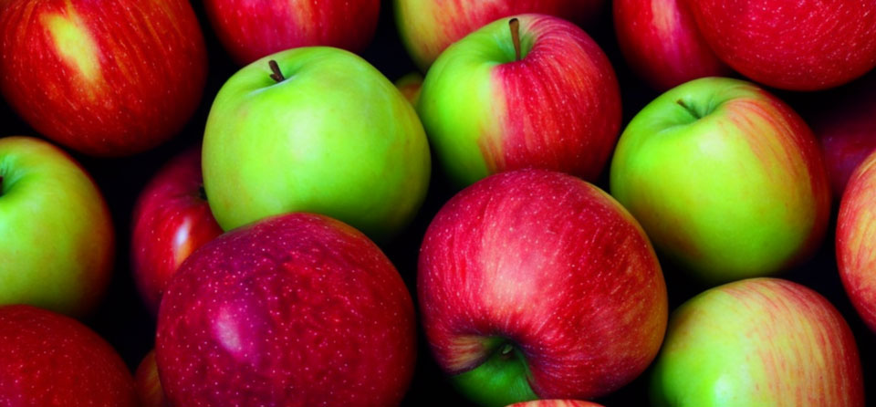 Bild von vielen Äpfeln